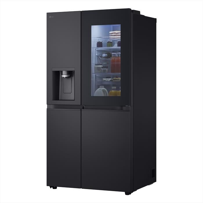 LG - Frigorifero side by side GSXE91EVAD Classe D 628L-Black