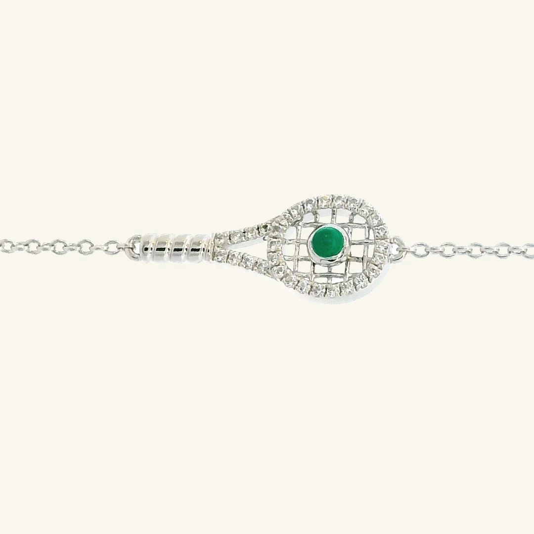 Courtside Tennis Bracelet