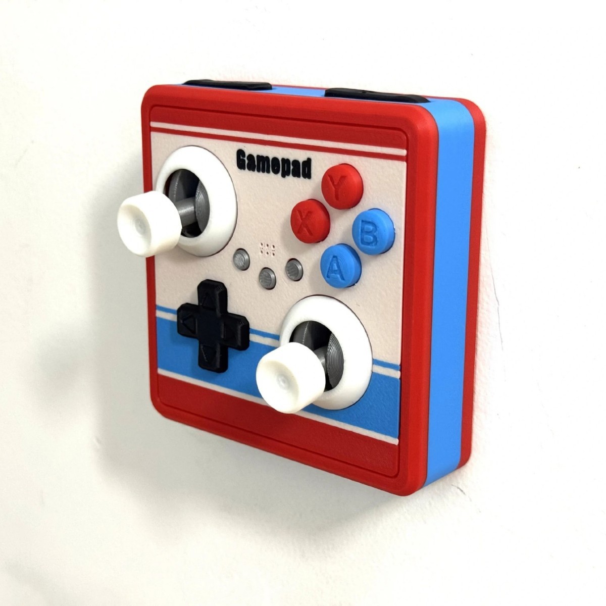 3D Printed 86 Type Retro Arcade Interesting Switch Panel Model Decoration - Modified Rocker Switch Pendant For Fashionable Play