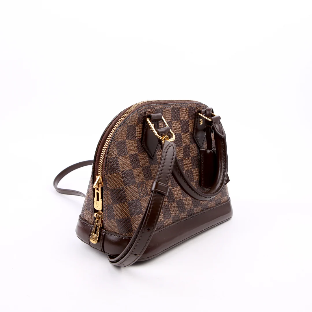 LOUIS VUITTON Alma BB Damier Ebene
