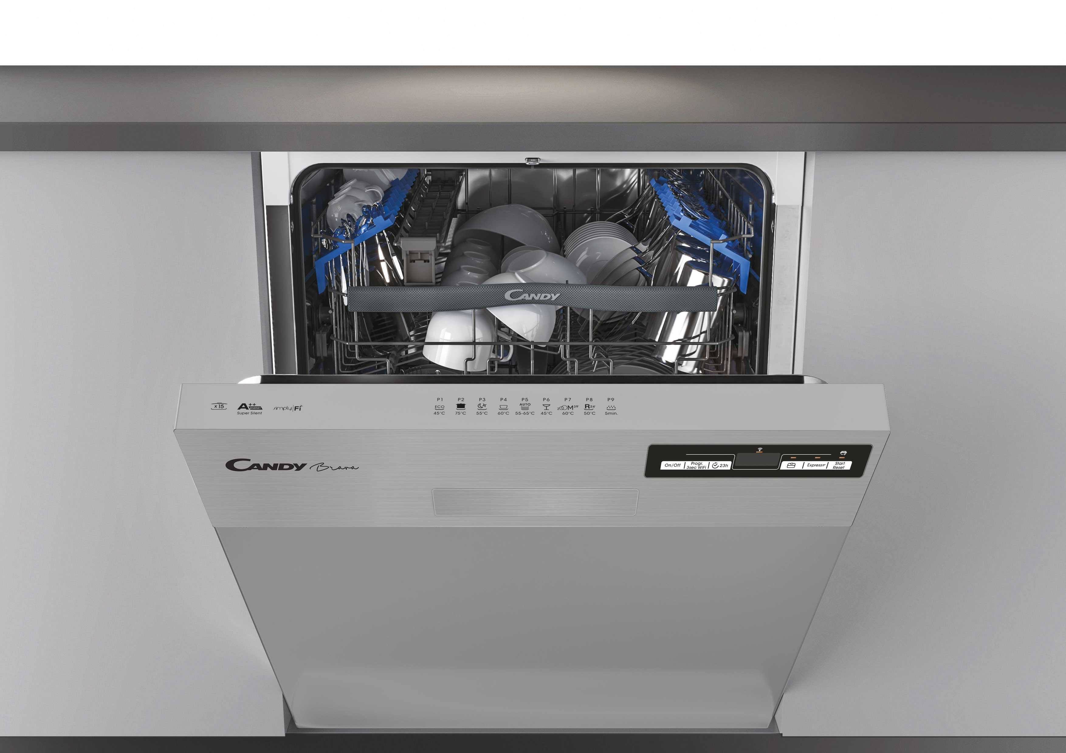 Candy Brava CDSN 2D520PX/E Lavastoviglie a Scomparsa parziale 15 coperti
