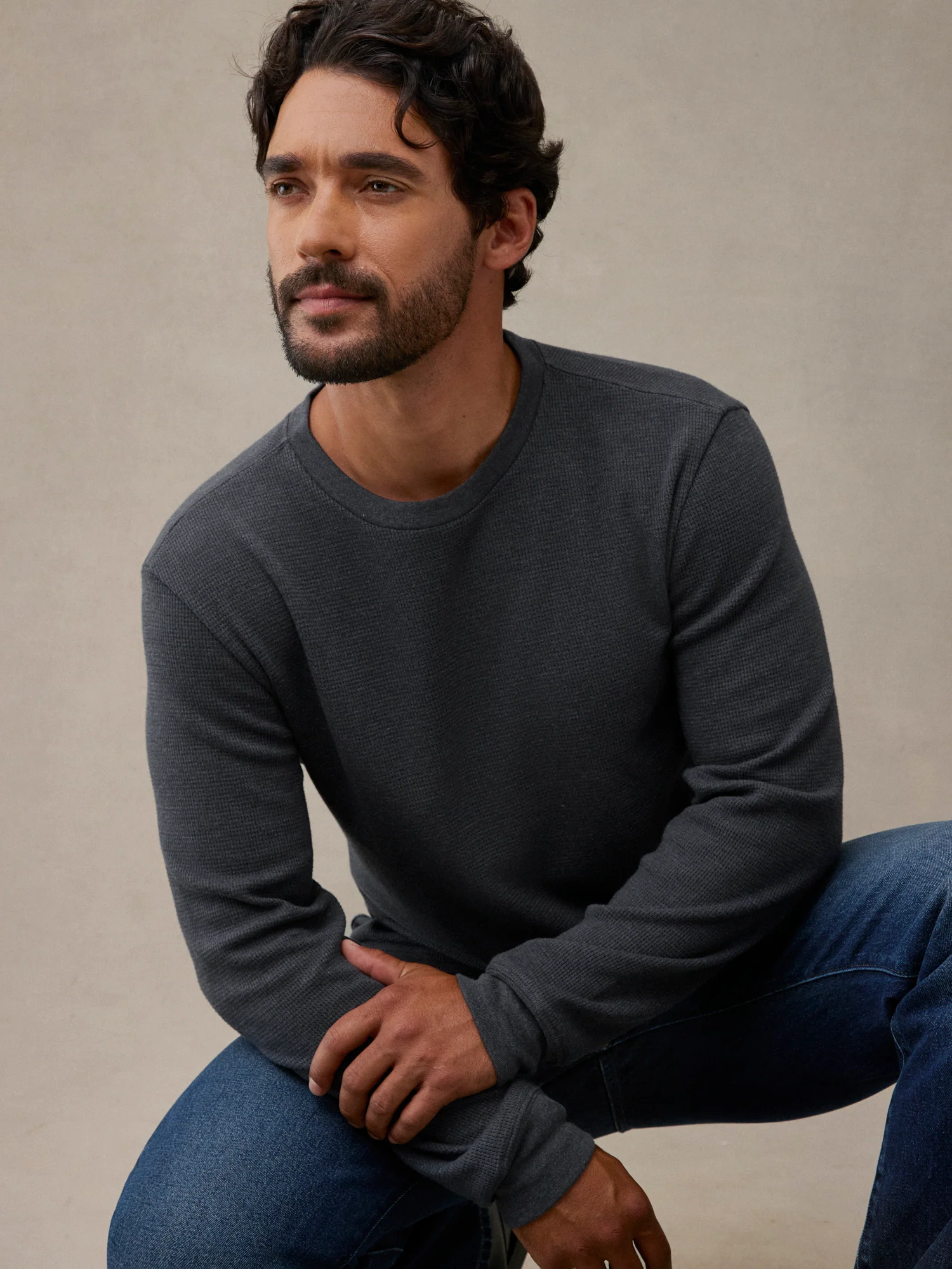 Charcoal Waffle Thermal