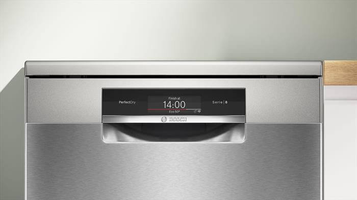 BOSCH - Lavastoviglie SMS8TCI04E Classe A 14 Coperti-Acciaio anti-impronta