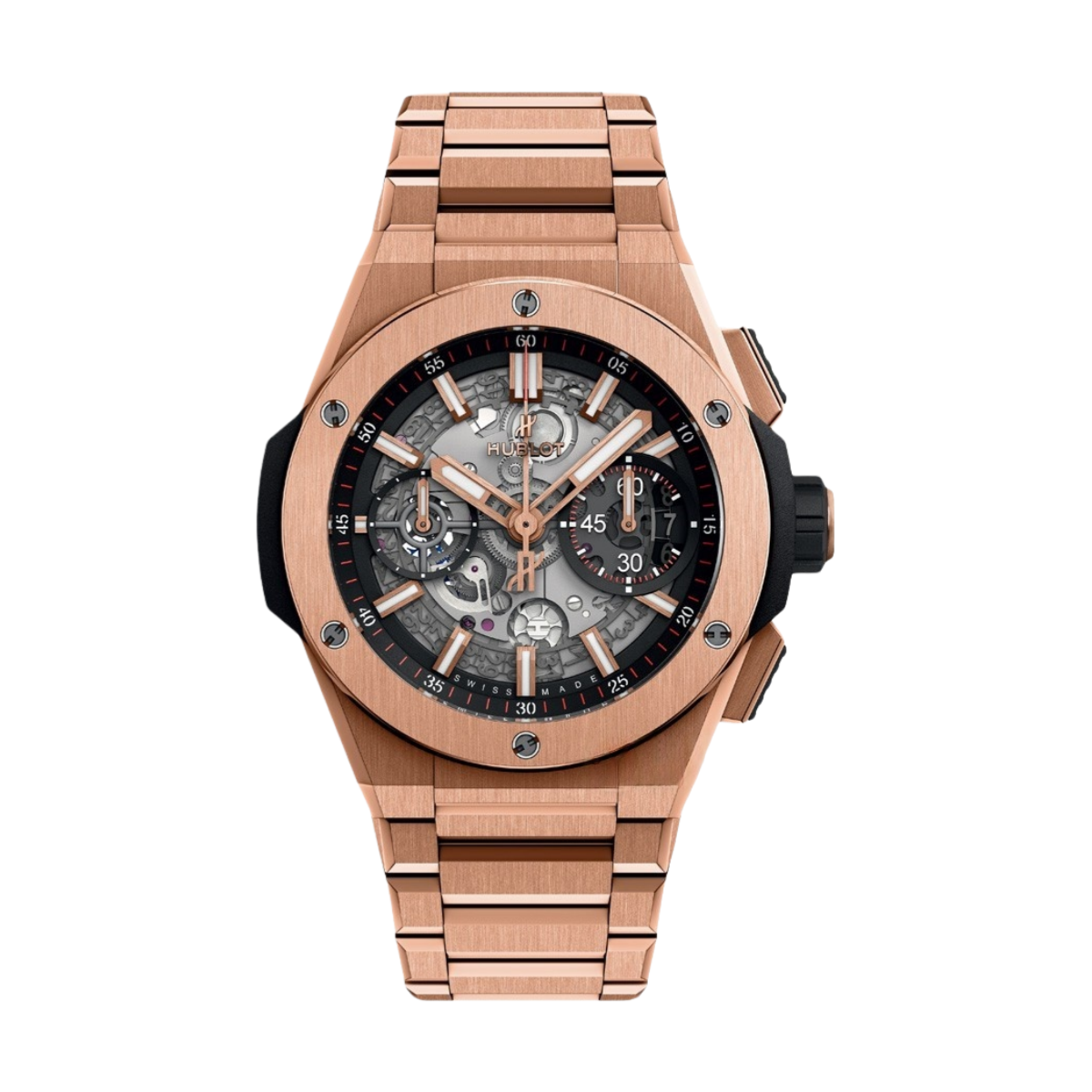 Hublot  Big Bang Integral King Gold Skeleton Dial 18K Rose Gold Men's Watch 42mm 451.OX.1180.OX