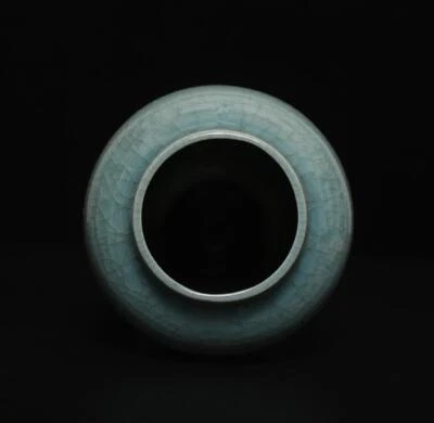 Yuanyou Signed Old Chinese Ru Yao Ru Kiln Vase