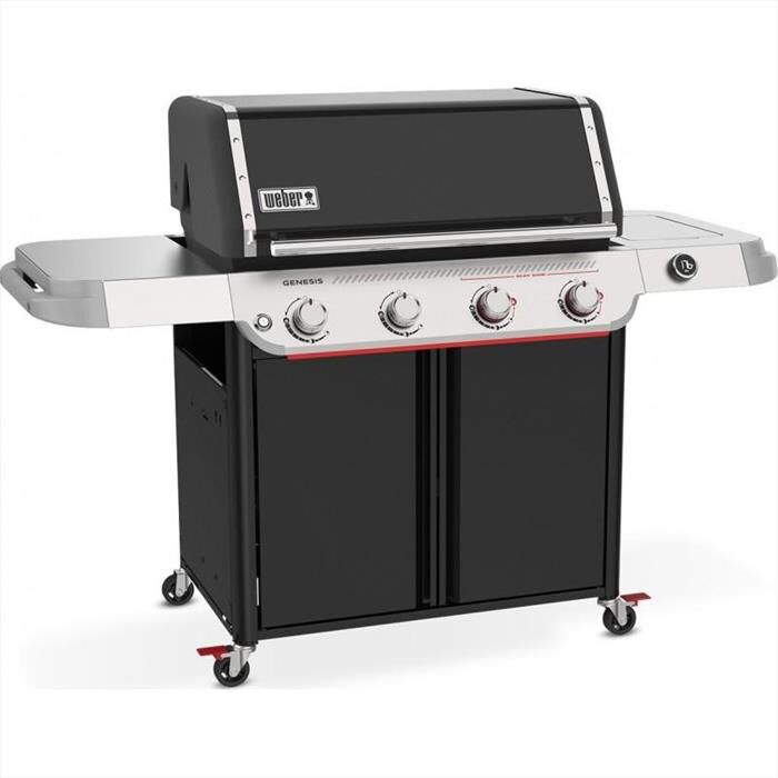 WEBER - Barbecue a 4 bruciatori GENESIS E-425-Nero / Alluminio