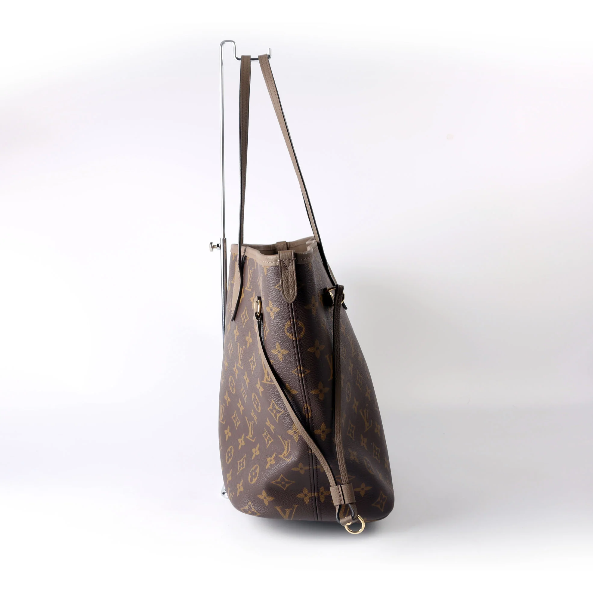 Neverfull MM Inside Out Leather/Monogram