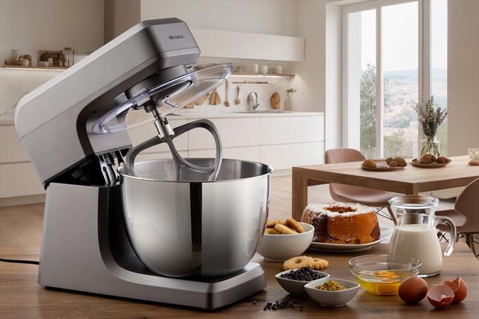 ARIETE - 1576 GOURMET SUPREME IMPASTATRICE 10L-Acciaio inox