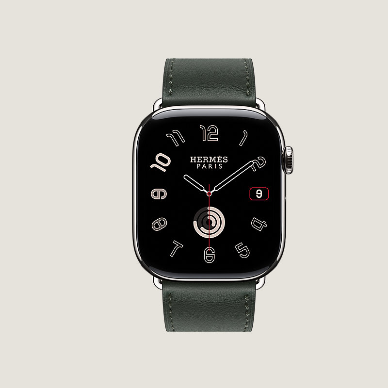Series 11 case & Band Apple Watch Hermès Single Tour 46 mm