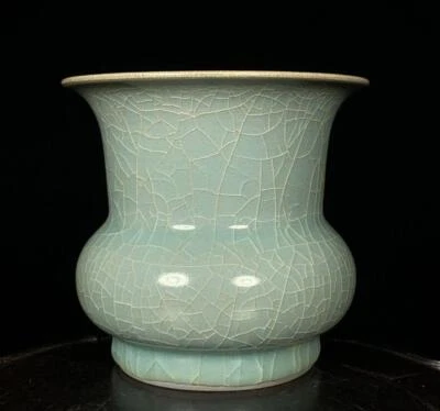 Old Chinese Guan Yao Guan Kiln Pot Q1146