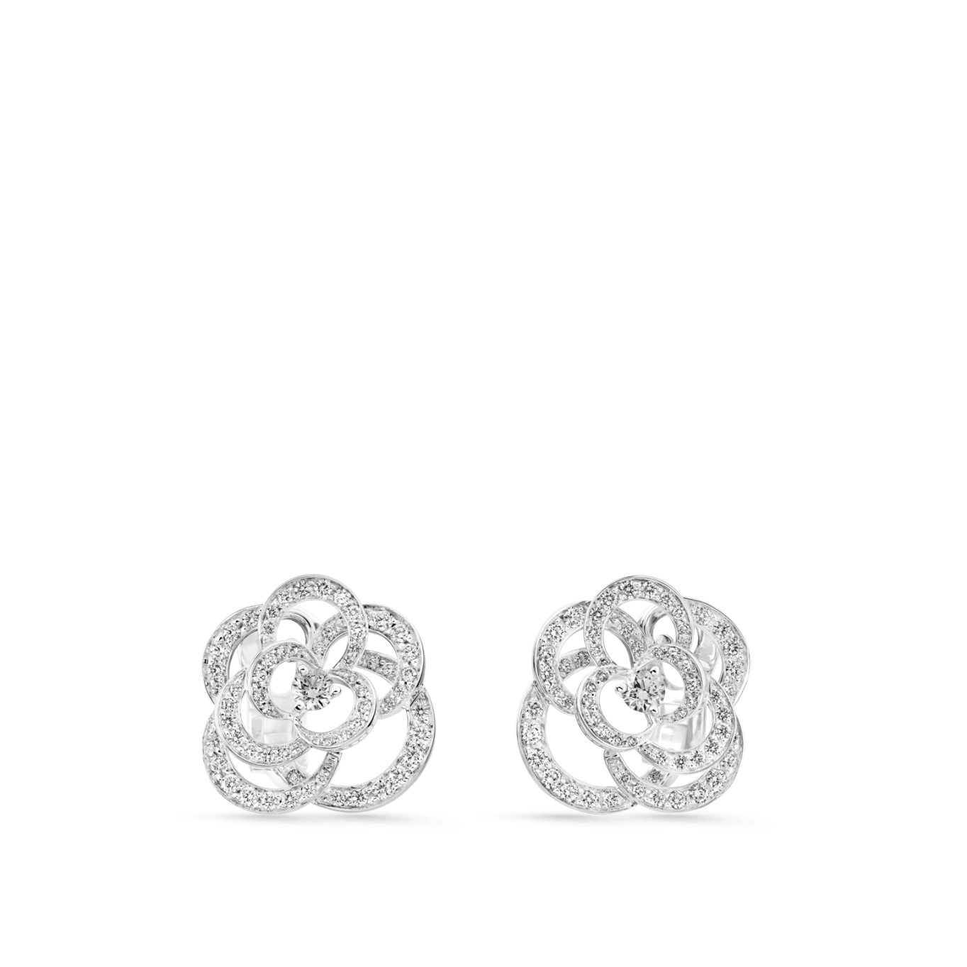 Fil de Camélia earrings