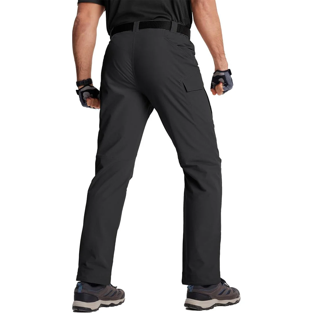 Men's Water Repellent Cargo Military Pants with 8 Pockets