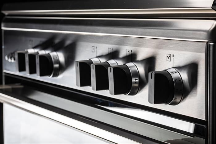 GLEM GAS - Cucina a gas UN965MI Classe A-INOX