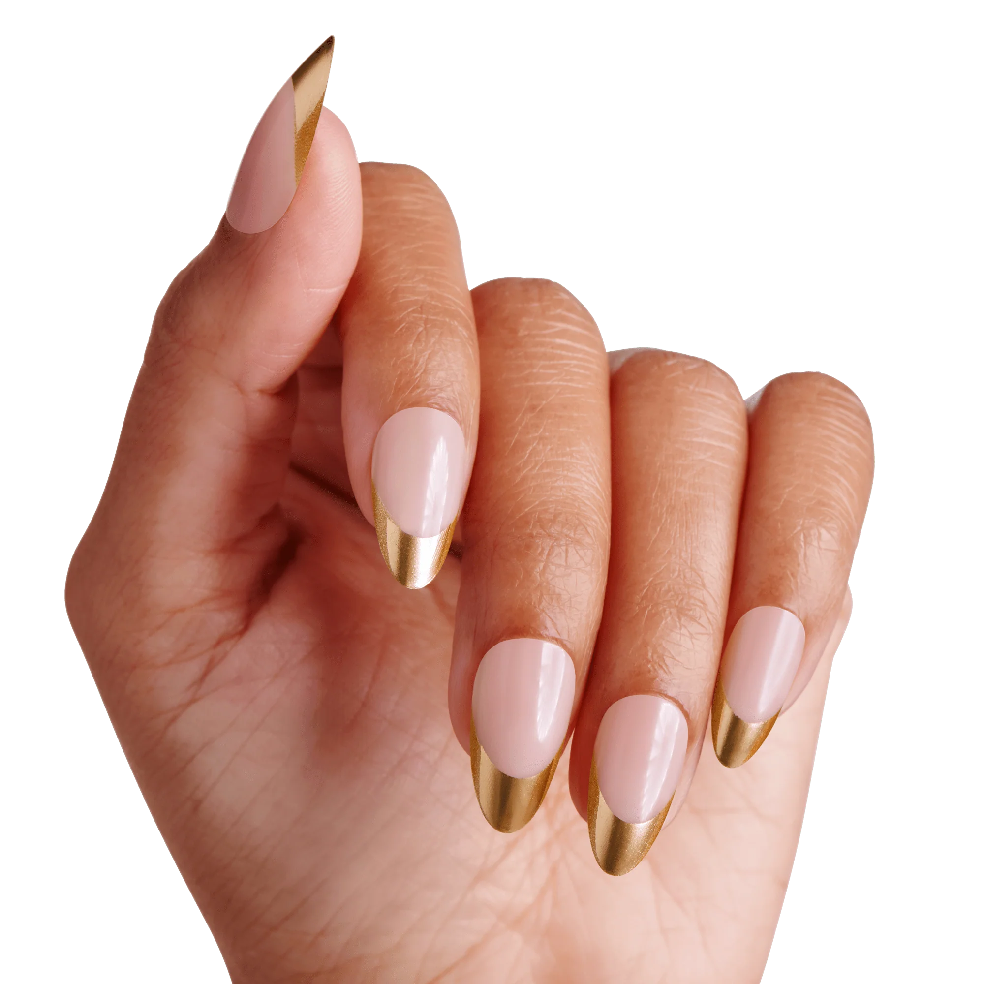 KISS My Perfect French Press On Glue Nails - Hold U
