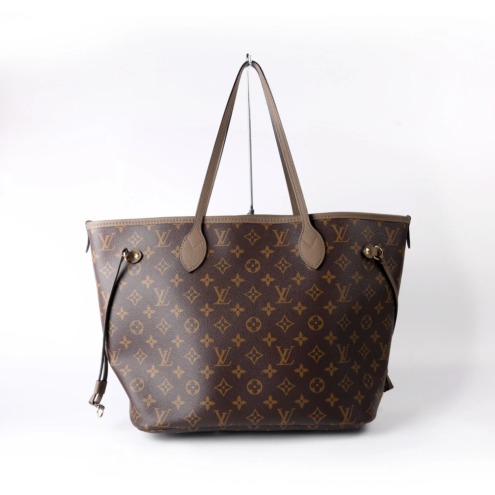 Neverfull MM Inside Out Leather/Monogram