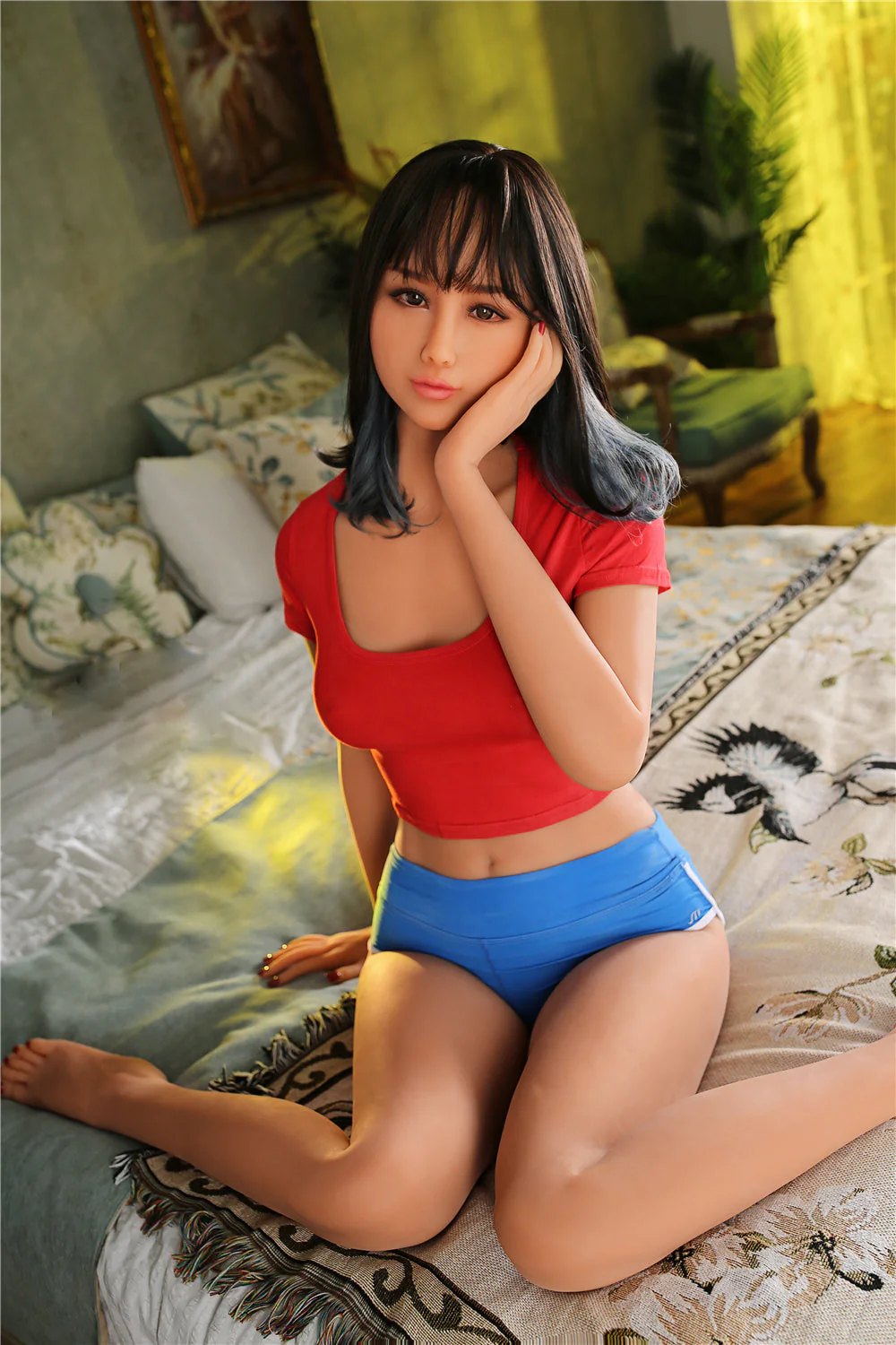 US Stock - Irontechdoll Saya 5ft51 / 168cm #74 Head TPE Japanese Sex Doll