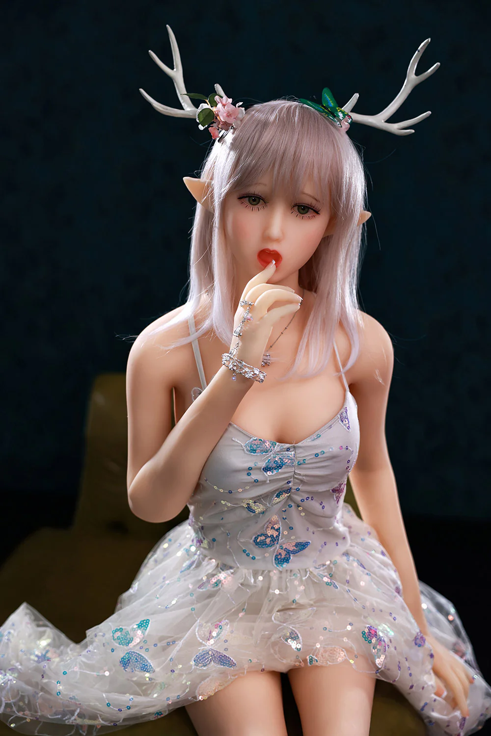 Susan 4.92ft/ 150cm #132 Head TPE Genie Realistic Cute ELF Cute Love Hentai Sex Doll