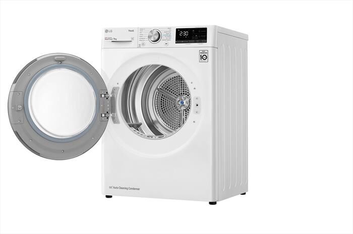 LG - Asciugatrice RH90V9AVHN 9Kg Classe C-Bianco