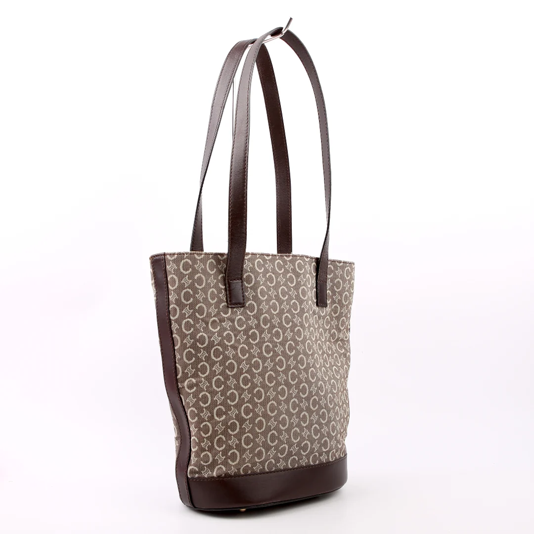 Macadam Canvas Tote Vintage Brown