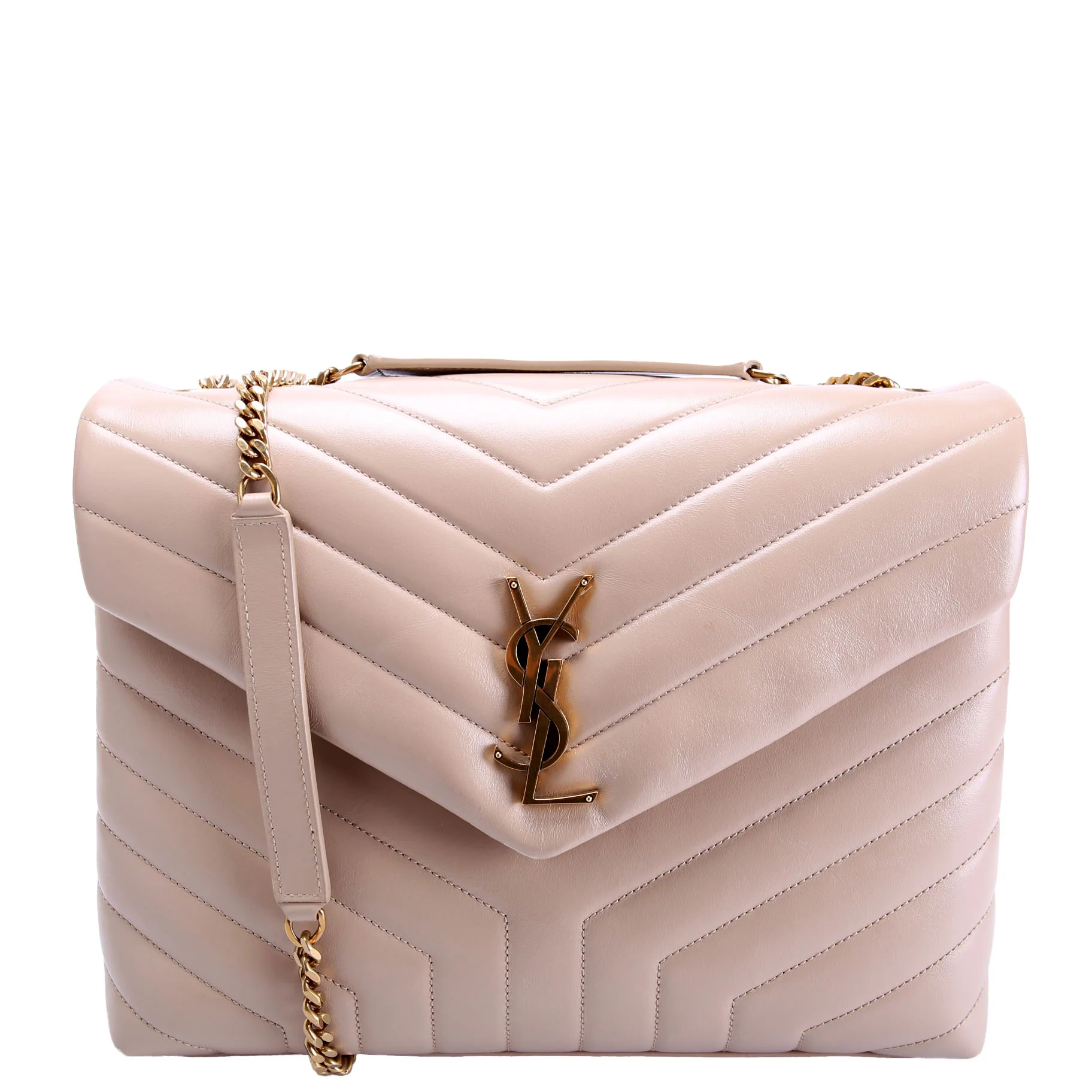 LouLou Medium Quilted Tan