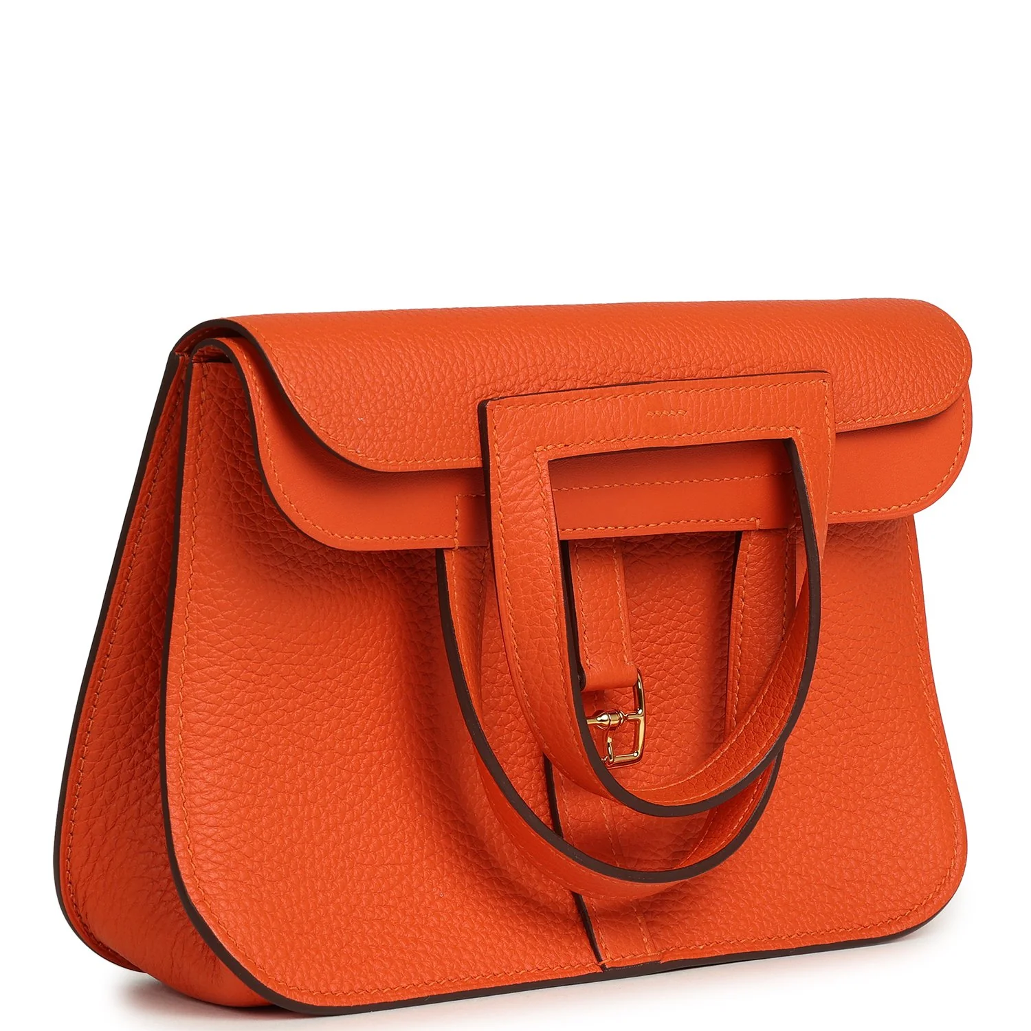 Hermes Halzan 25 Feu Clemence Gold Hardware