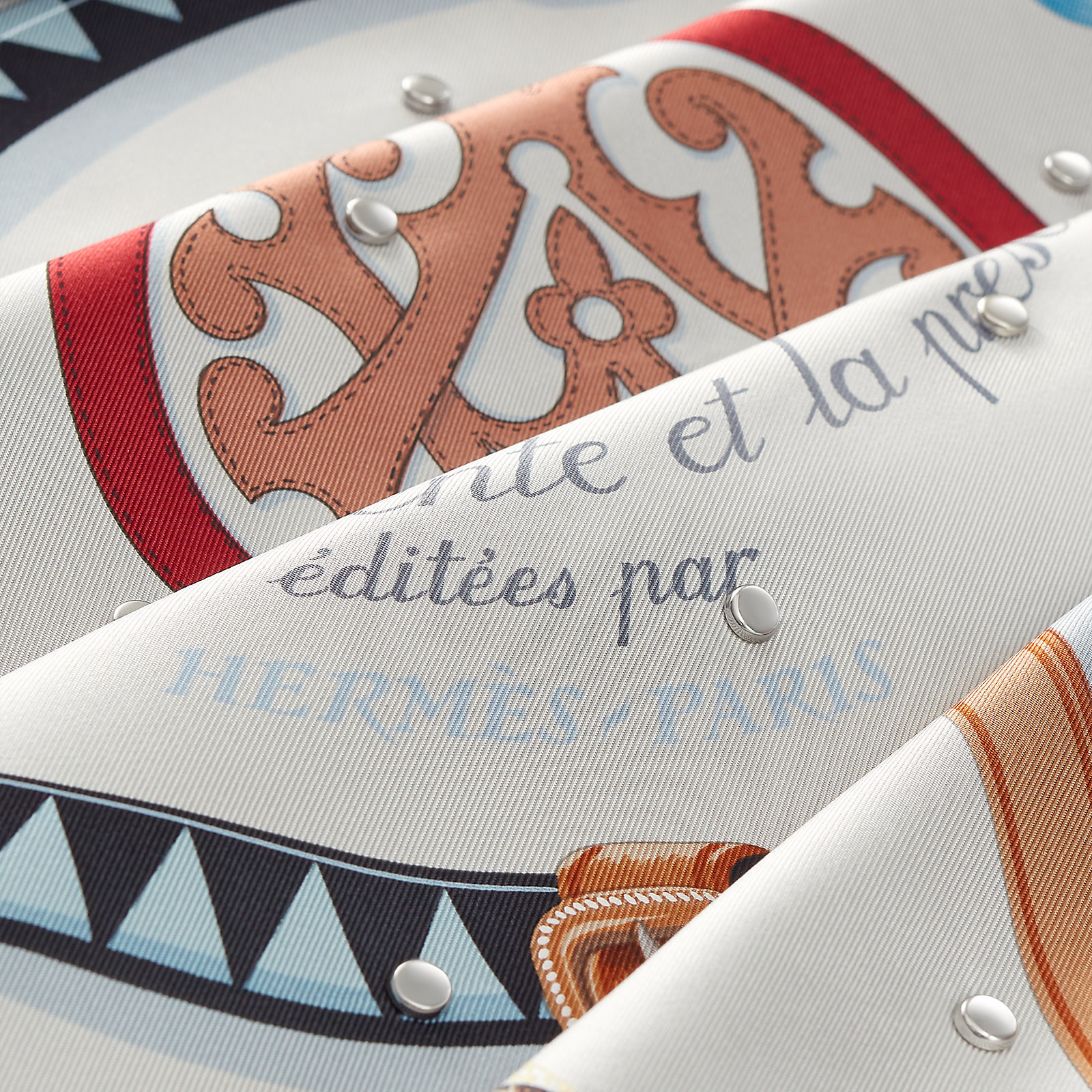 Couvertures et Tenues de Jour studded scarf 90