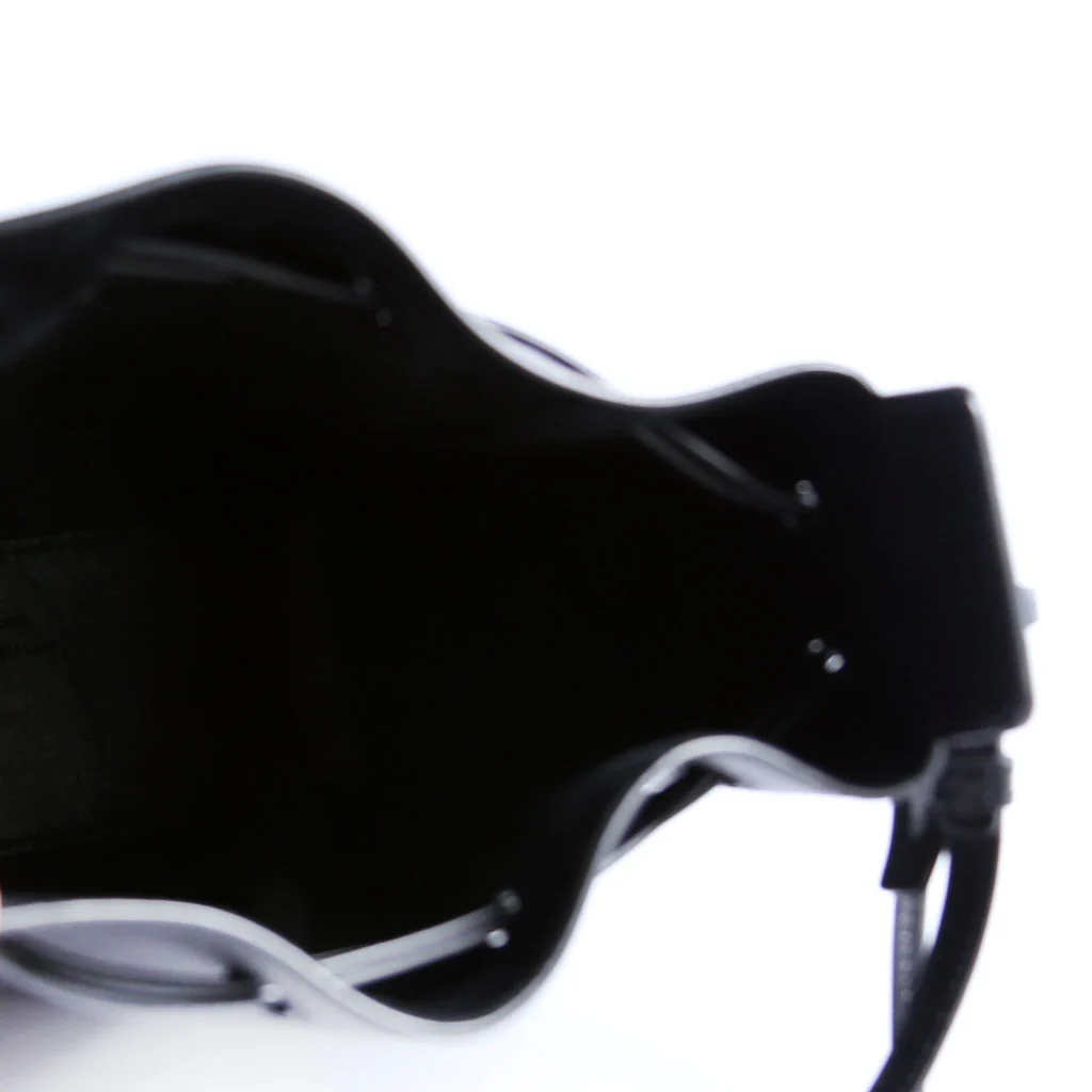 Mini Bucket Calfskin 817386 Black