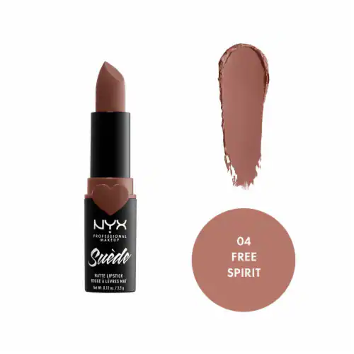 NYX Professional Makeup Suede Matte Lipstick - 04 Free Spirit