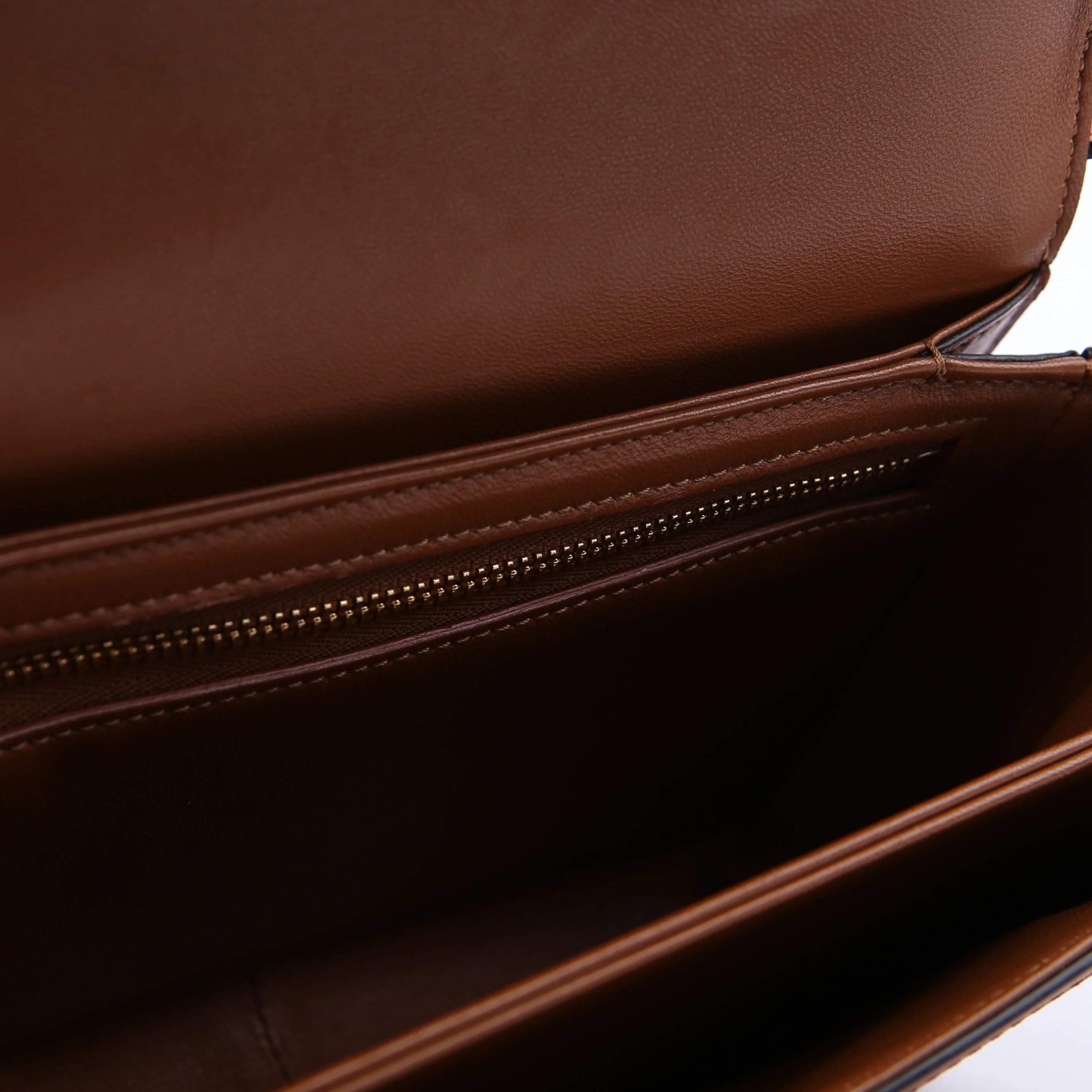 Teen Triomphe Bag Triomphe Canvas/Calfskin Brown