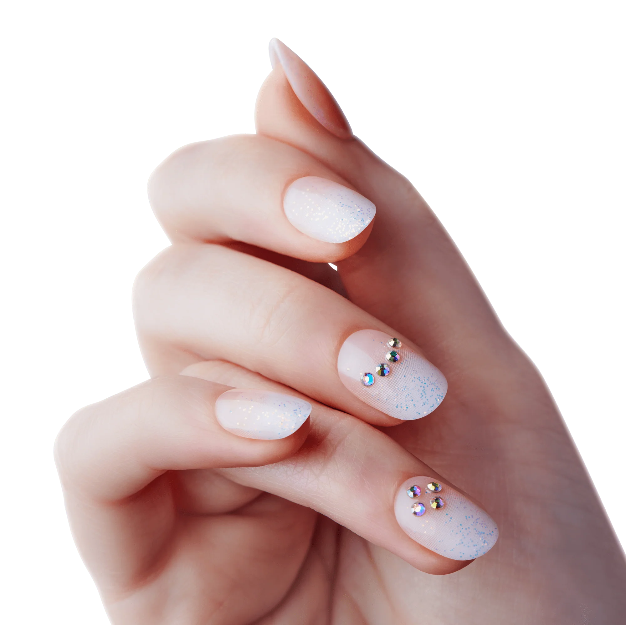KISS Classy Premium Press On Glue Nails - On Stage