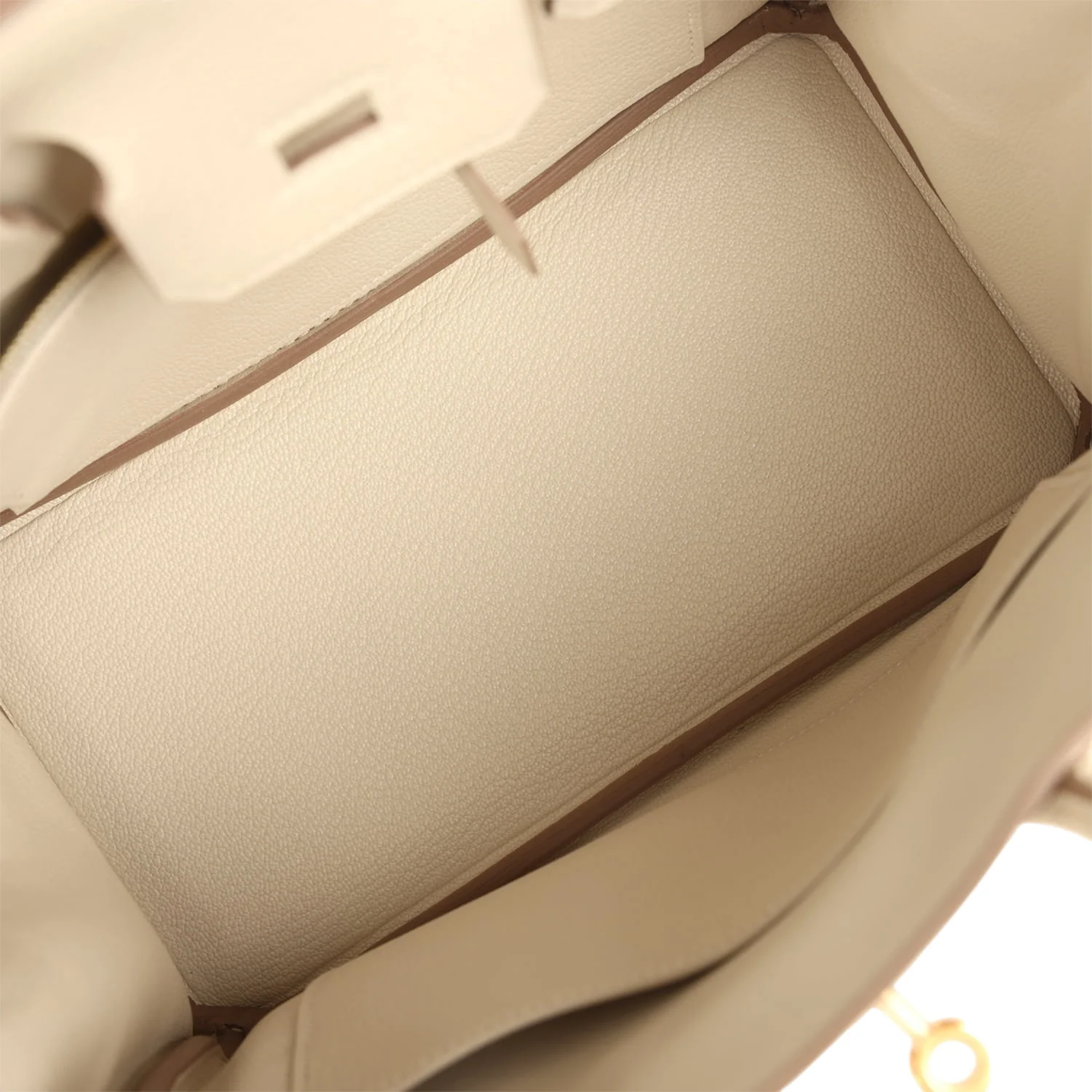 Hermes Birkin 25 Craie Togo Gold Hardware
