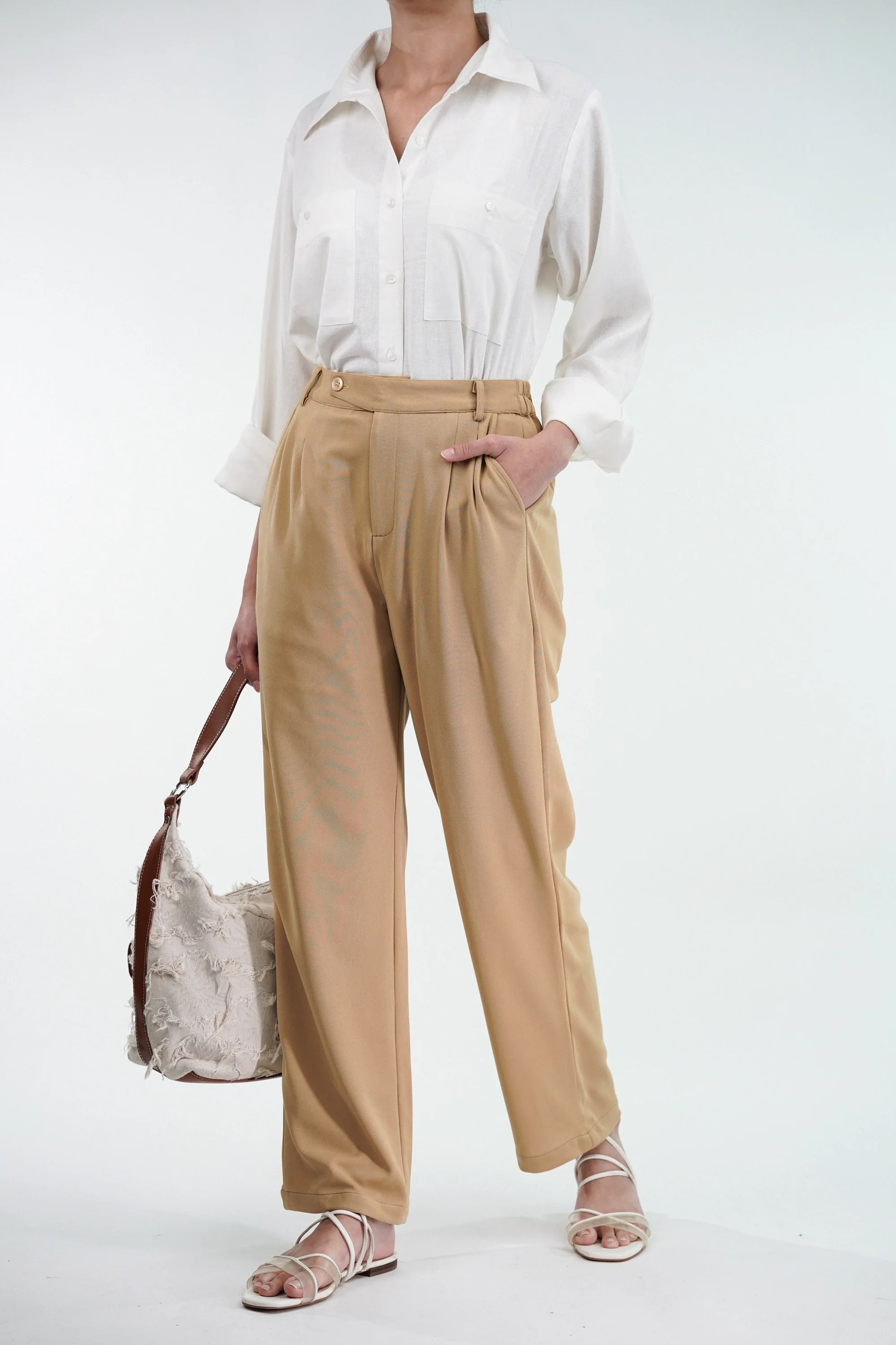 Straight Fit Amber korean Trouser