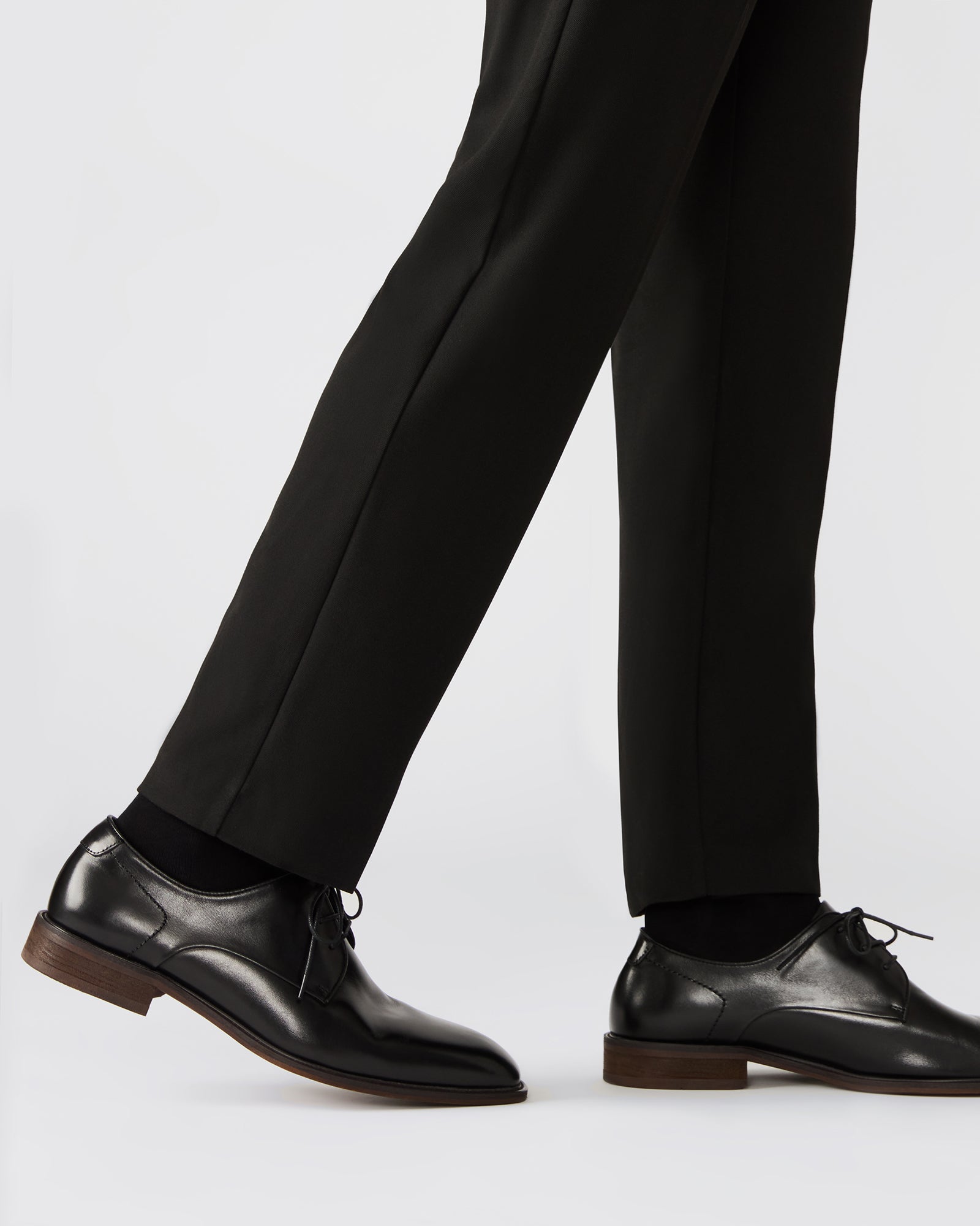 Leland Black Leather