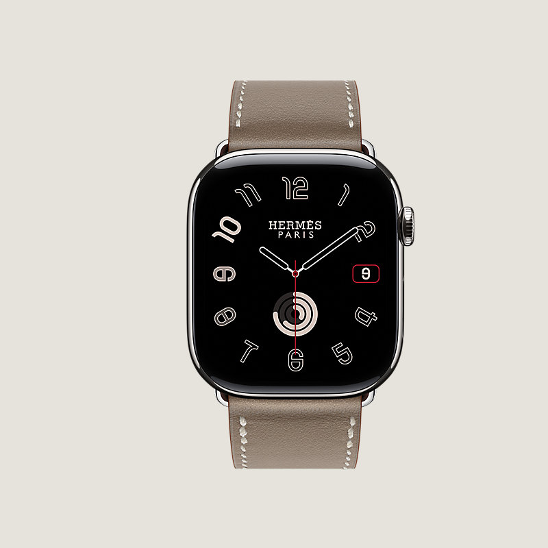 Series 11 case & Band Apple Watch Hermès Single Tour 46 mm