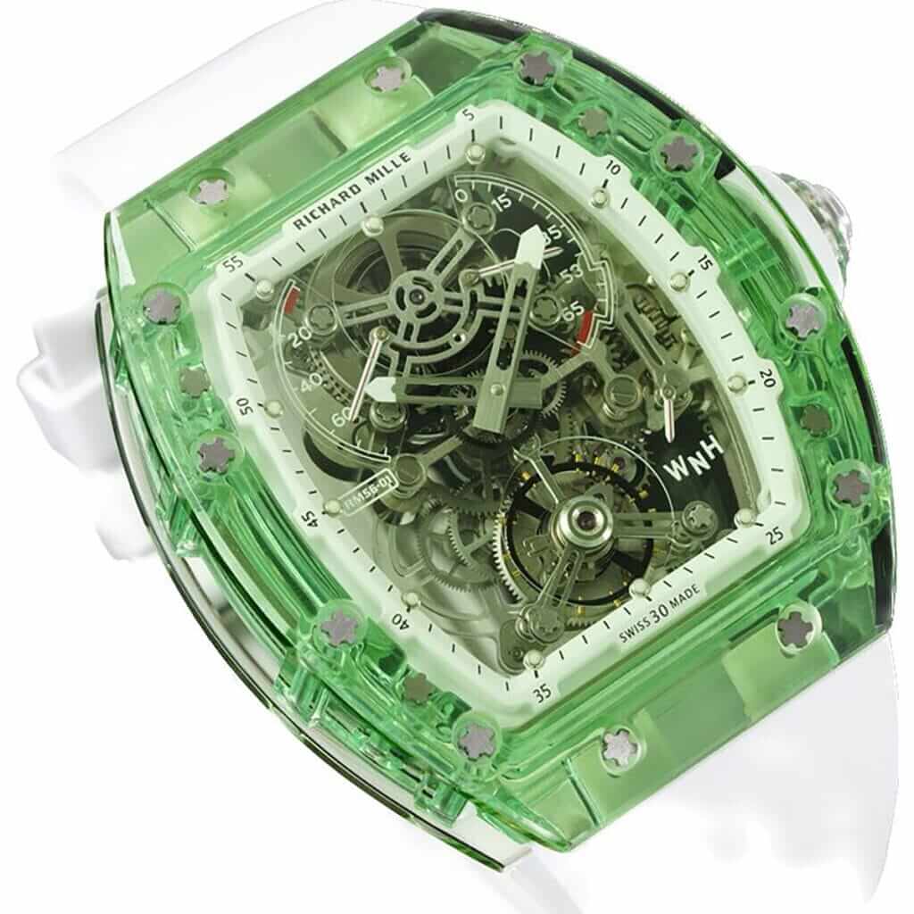 【7A Quality】Richard Mille RM 056-02 Green Sapphire Replica