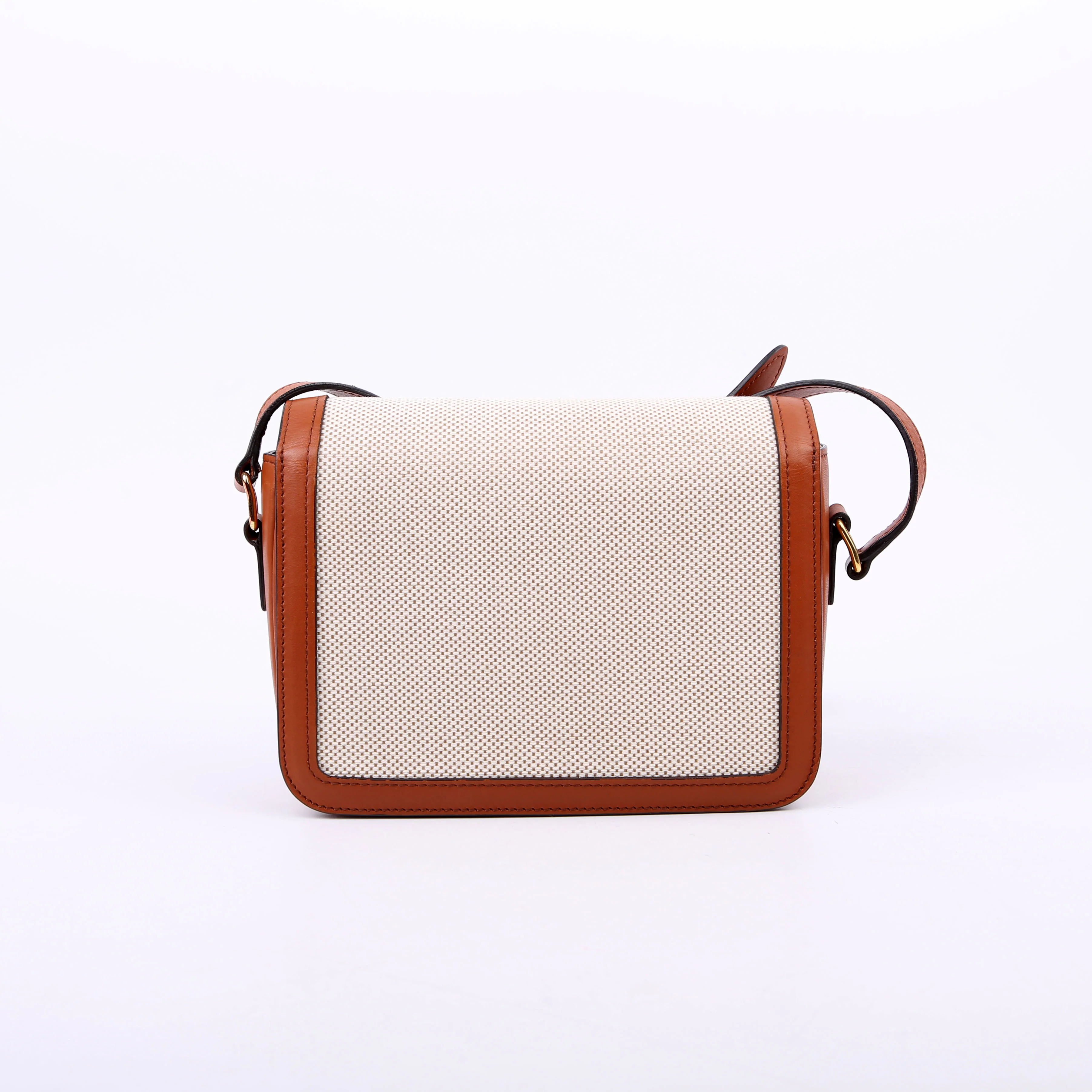 Teen Triomphe Bag Triomphe Canvas/Calfskin Brown
