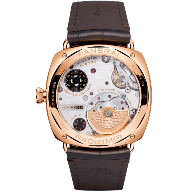 【7A Quality】Panerai  Radiomir Perpetual Calendar GMT Goldtech™ 45mm  PAM01453