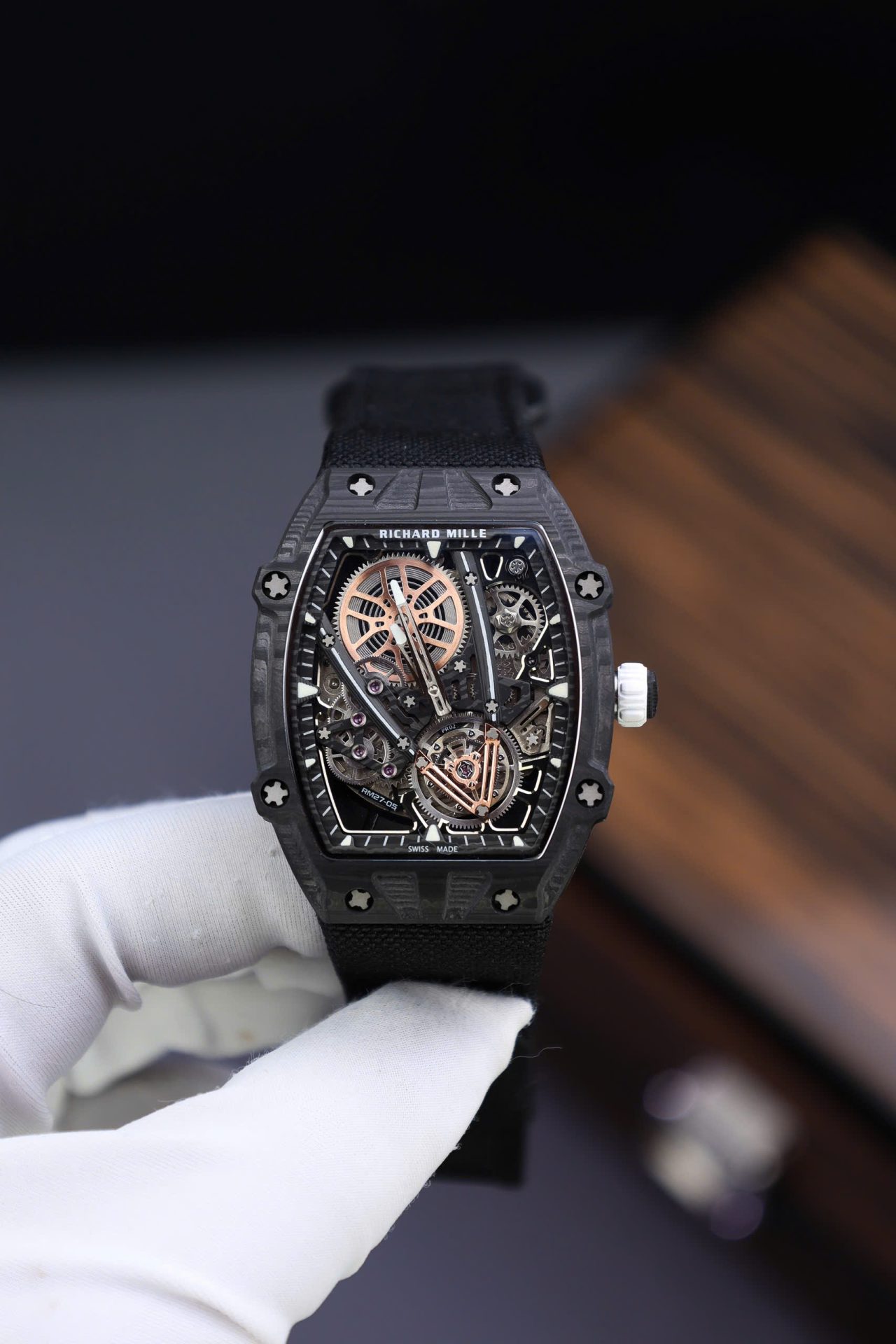 【7A Quality】Richard Mille RM 27-05 Flying Tourbillon Rafael Nadal Replica Watch
