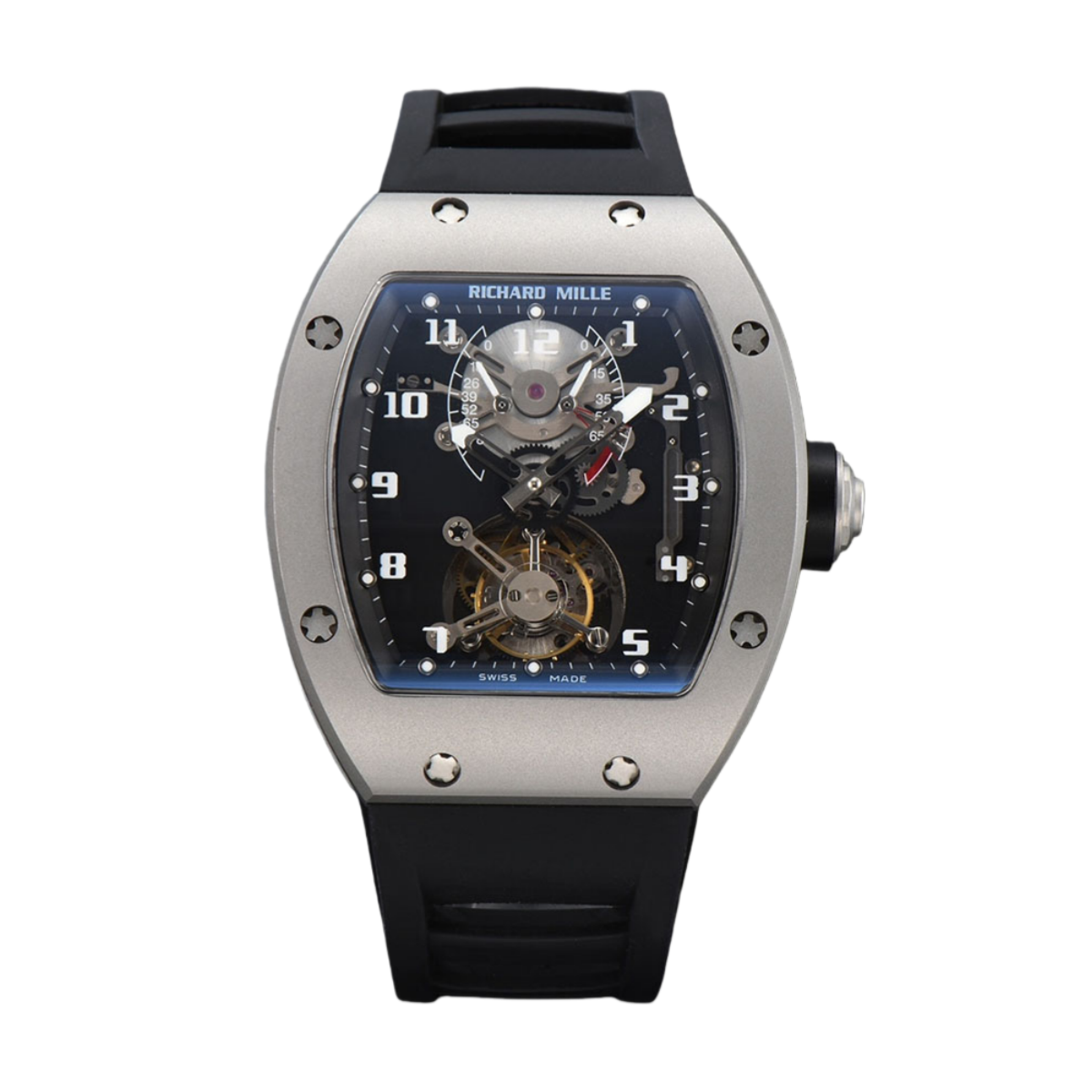 【7A Quality】Replica Richard Mille RM001 Super Clone Tourbillon – Best Titanium Skeleton Watch