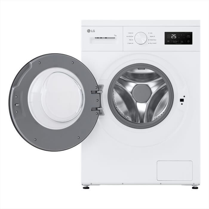 LG - Lavatrice Slim F4NA10S7NWK 7KG Classe A-White