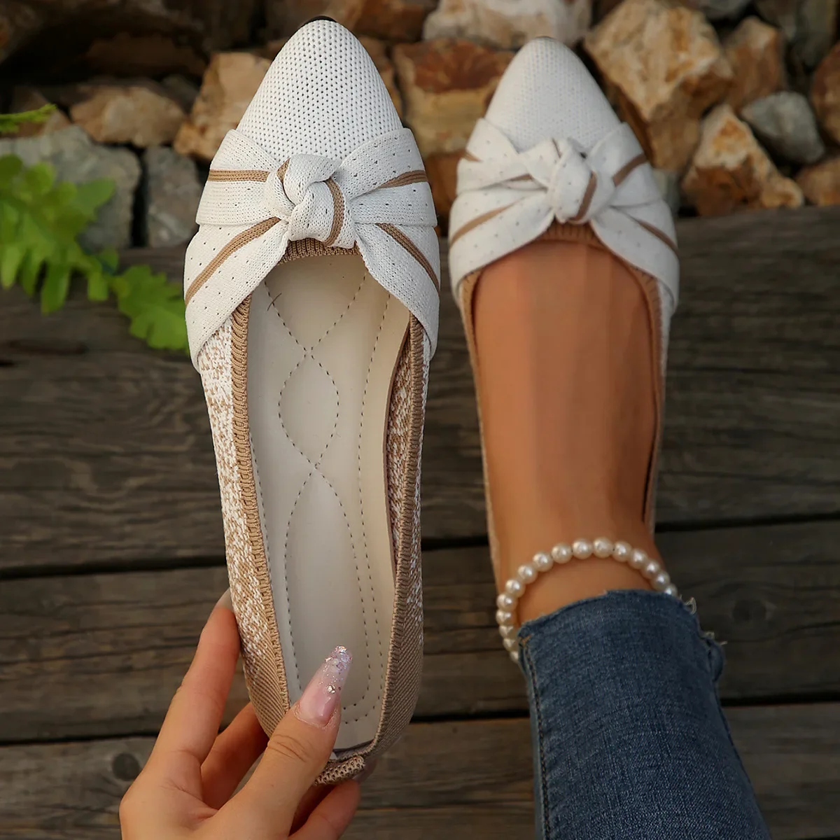 Women Flats Fashion Footwear Flat Shoes Slip On Women's Shoes Retro Sneakers Shoes For Women Soft Chaussure Femme Plus Size