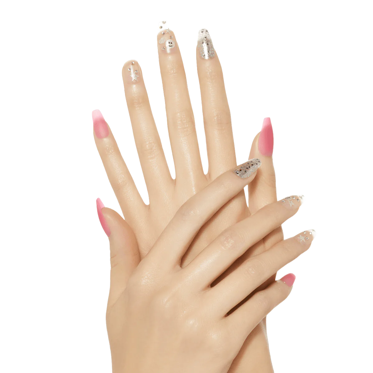 KISS Gel Fantasy Jelly Press On Glue Nails - Fun & Jelly