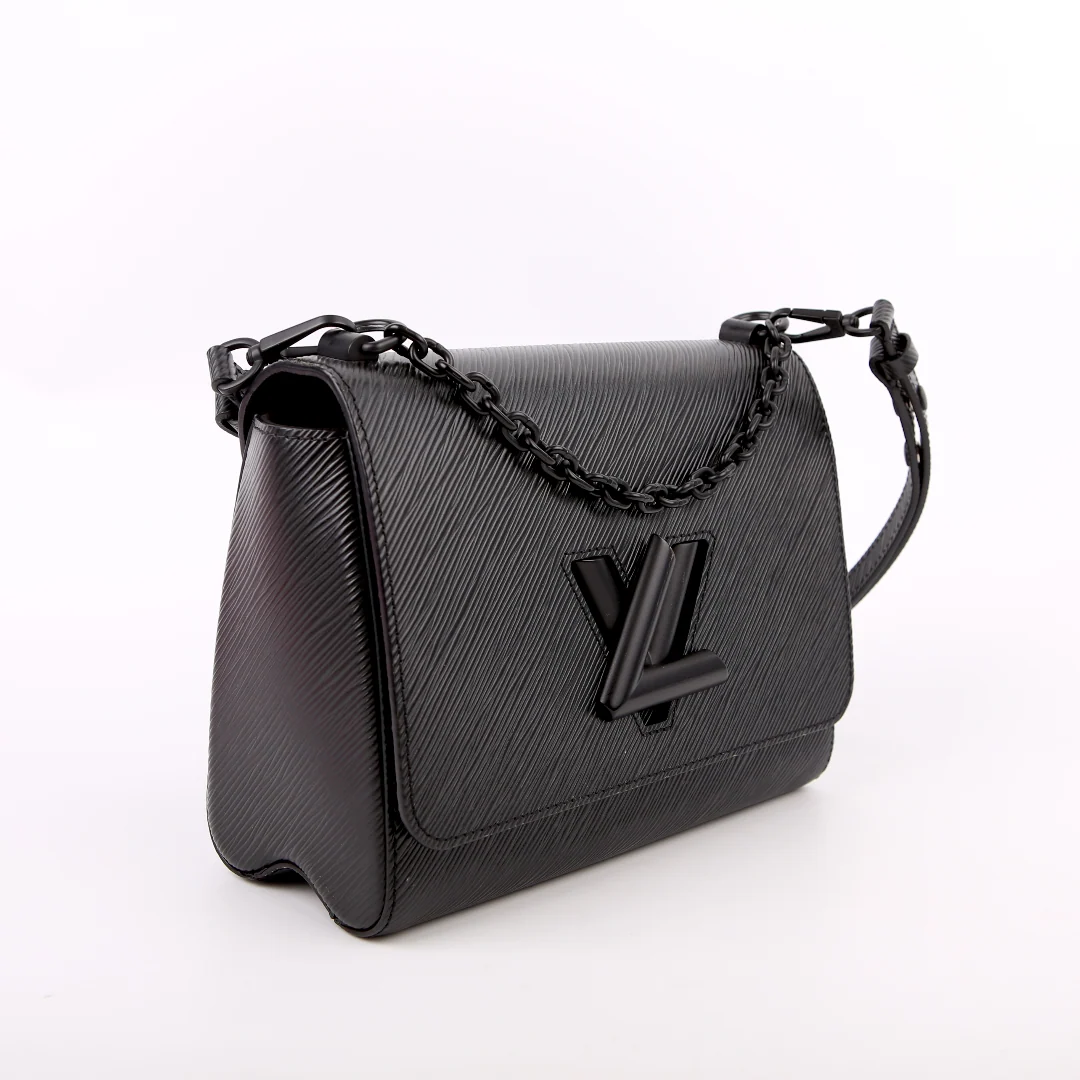 LOUIS VUITTON Twist MM Epi Matte Black