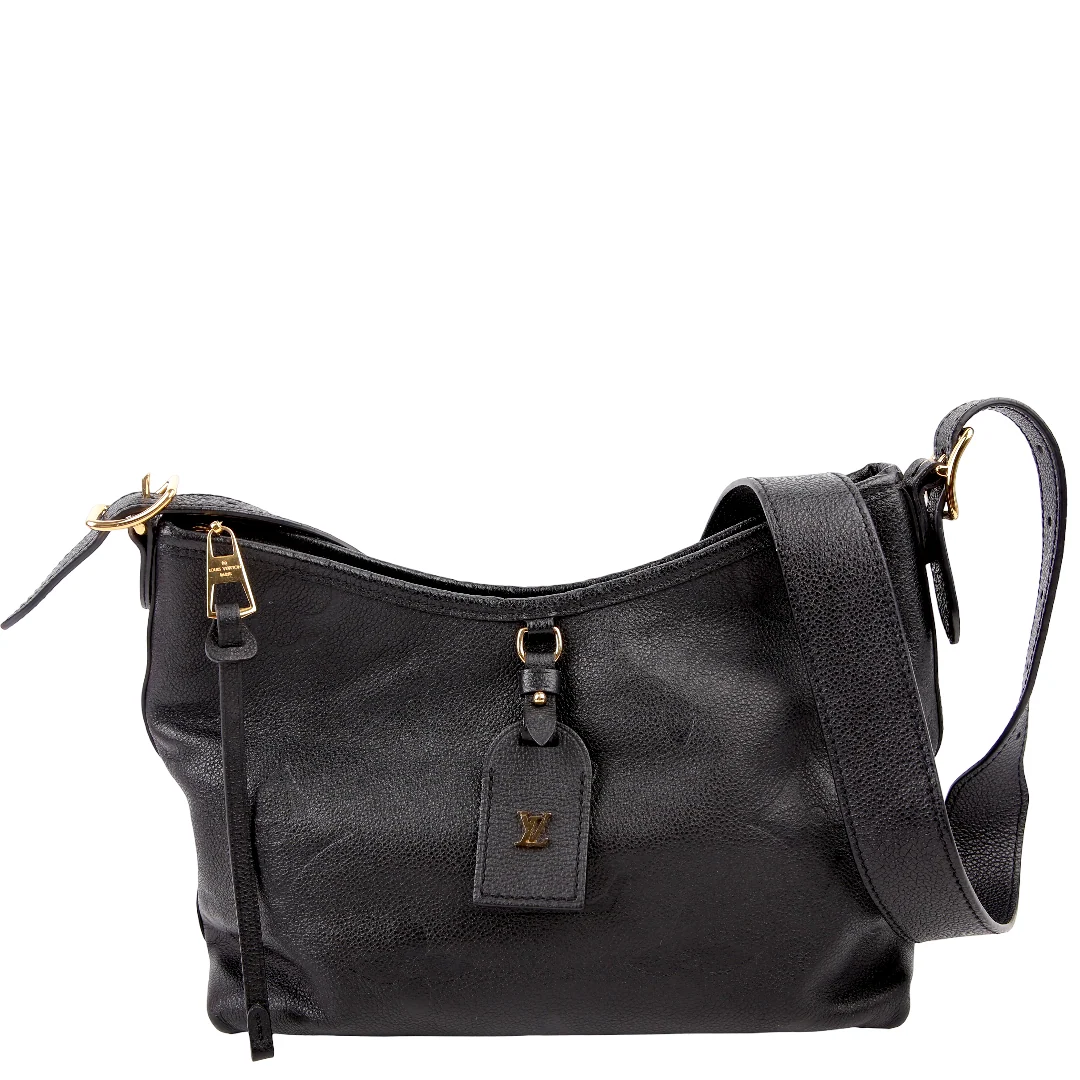 LOUIS VUITTON Carryall PM Zip Empreinte Black