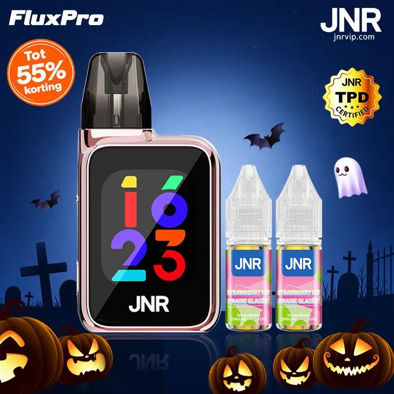 JNR Flux Pro 32000 Puffs - Kit Pod Intelligent et Remplissable - JNR VIP