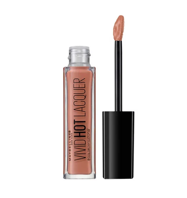 Maybelline Vivid Hot Lacquer Lip Gloss - 64 Unreal