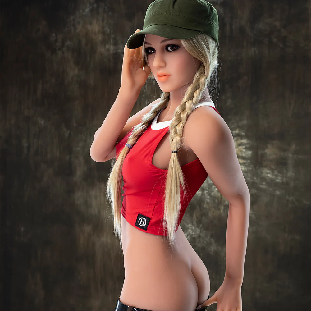 US Stock - Abigail 5ft45 / 166cm #174 Head TPE Hot Army Girl Sex Doll