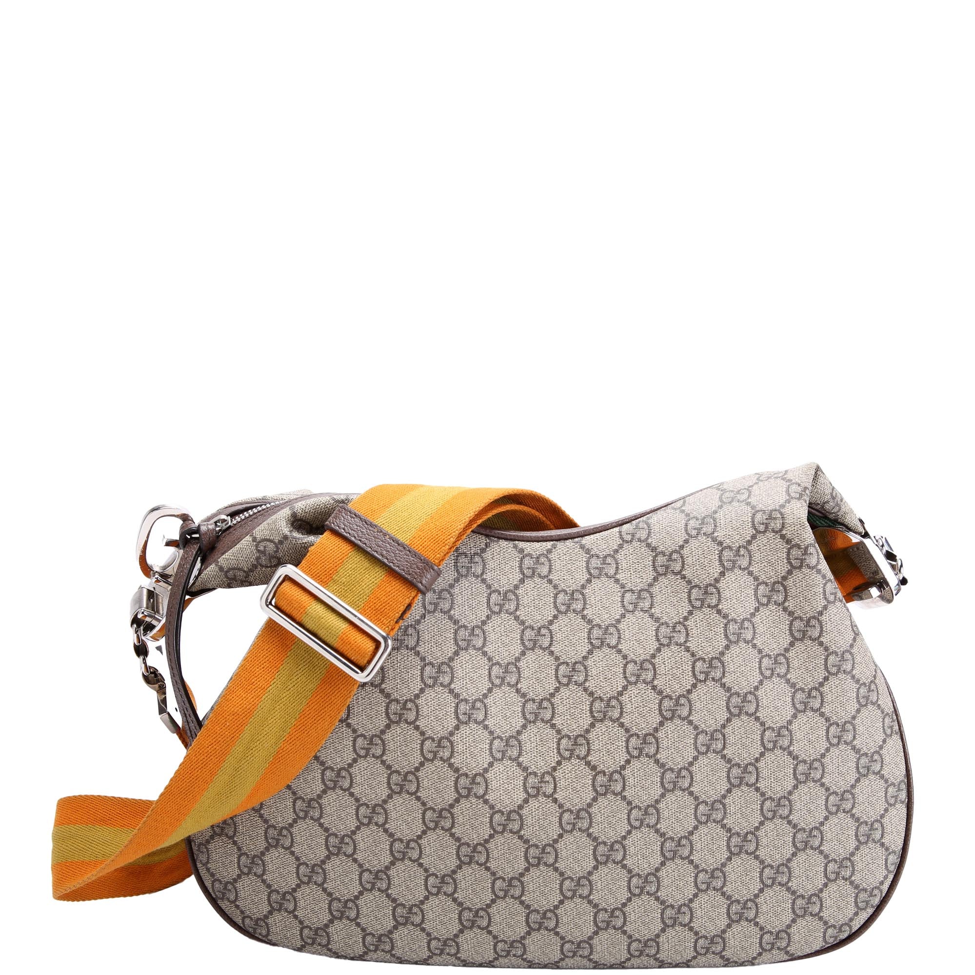 GUCCI 702823 Attache GG Supreme Shoulder Bag Medium