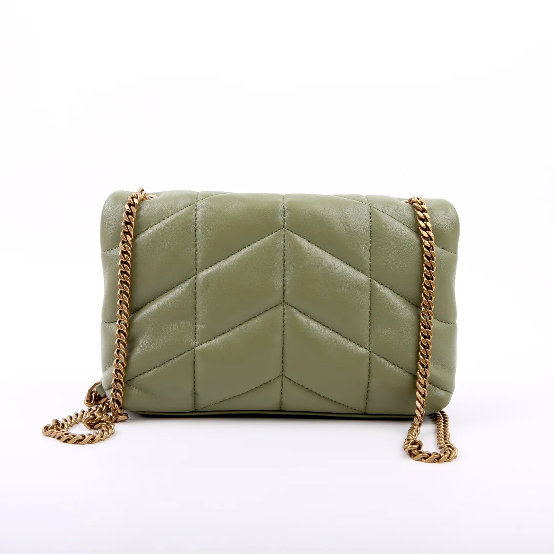Loulou Toy Puffer Green 620333