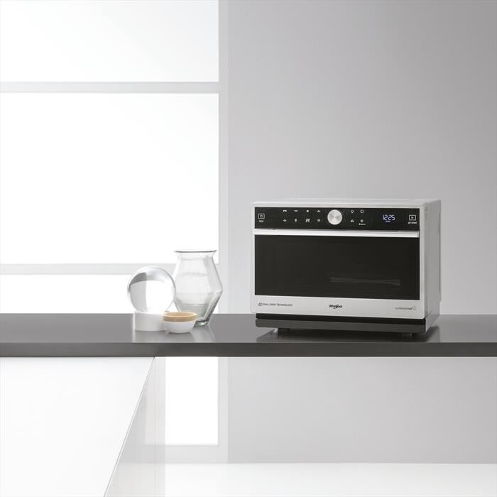 WHIRLPOOL - Forno microonde SUPREME CHEF MWSC 9133 SX-Nero, Stainless steel